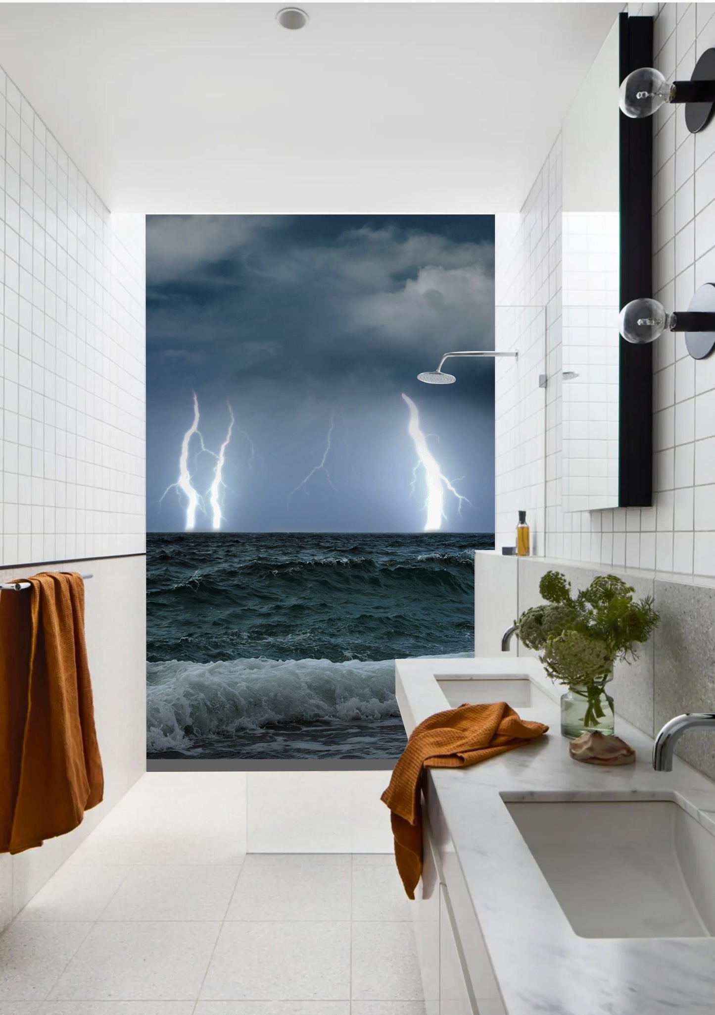 Tempest Sea Shower Panel