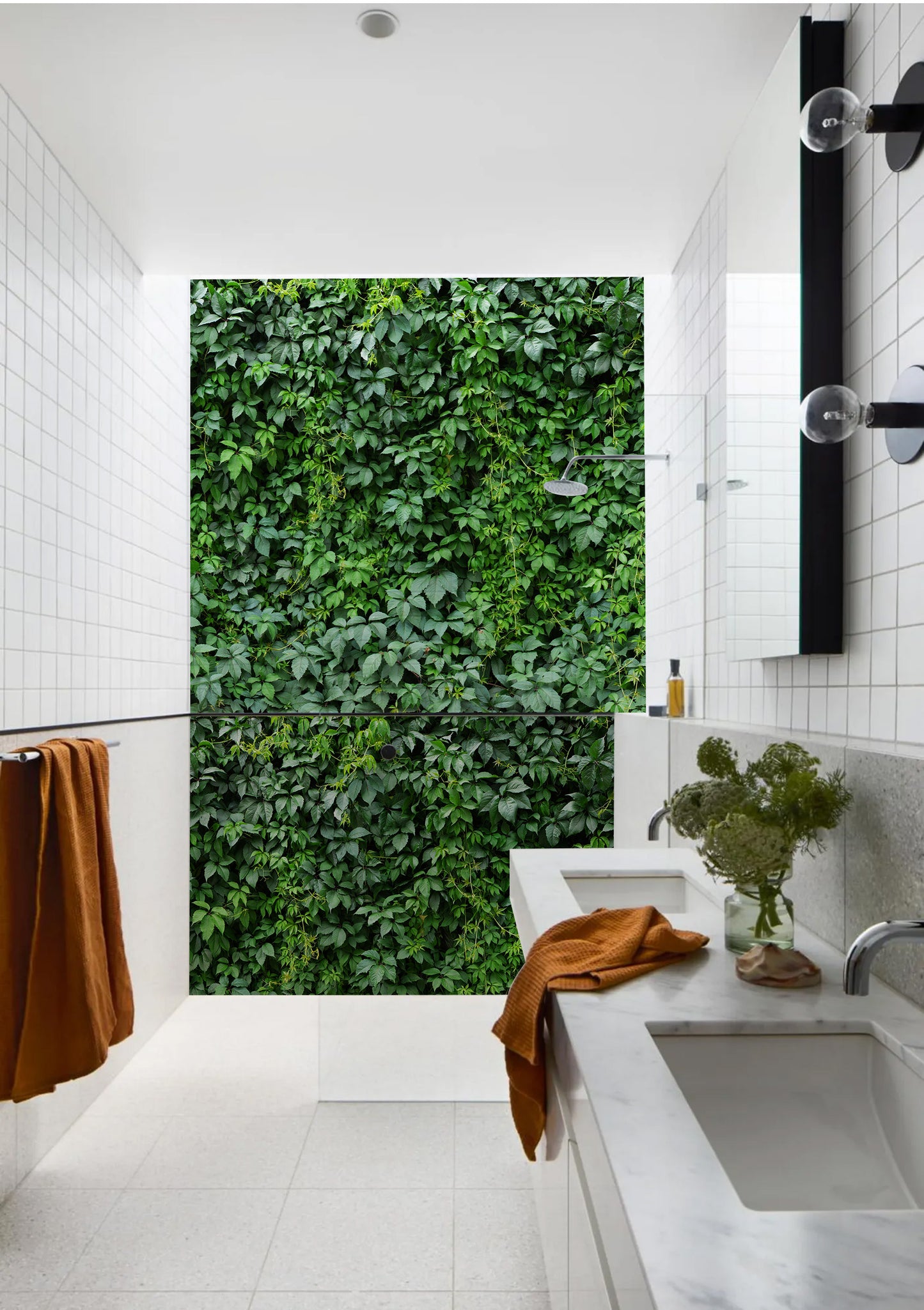 Cascading Ivy Wall