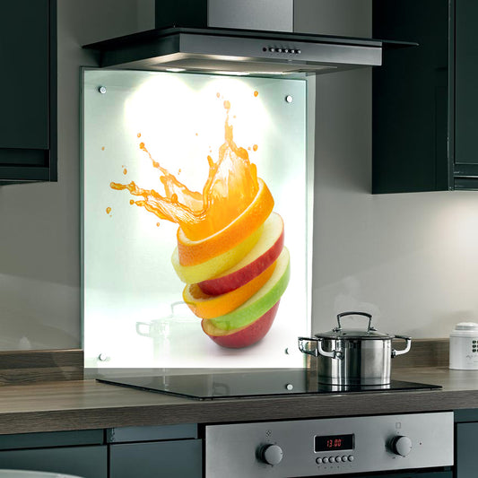 Fruit Segments Splashing