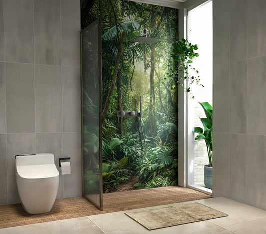 Dark Rainforest Shower Panel